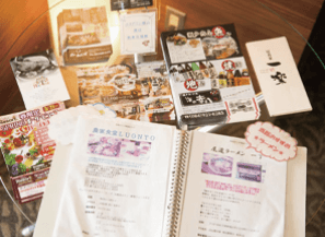 スタッフおすすめのお店紹介コーナー