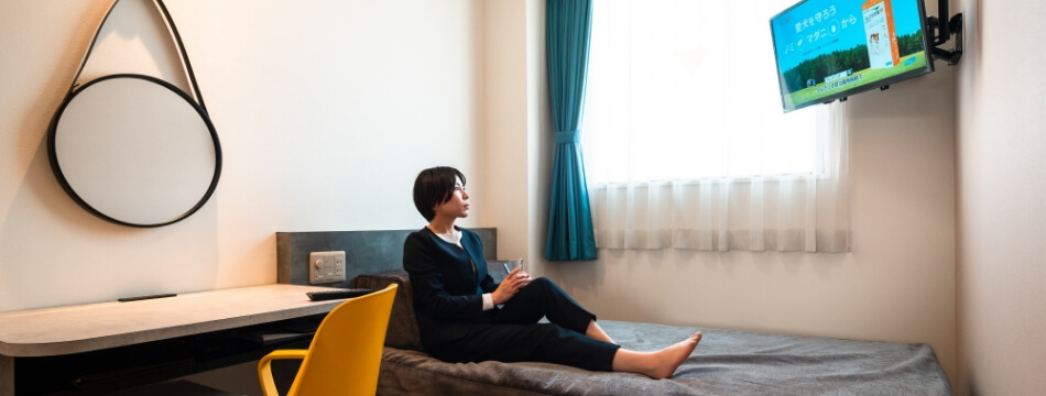 リニューアルセミダブルルーム