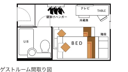 コンパクトバンクルーム間取り