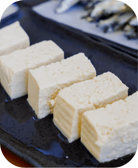 お豆腐屋さんの豆腐