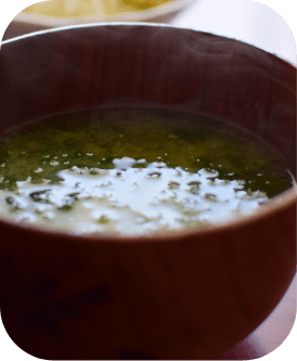 あおさの味噌汁