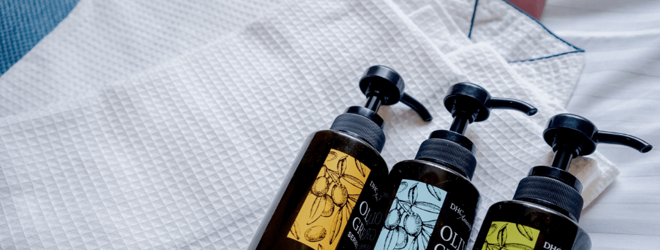 部屋着とアメニティ