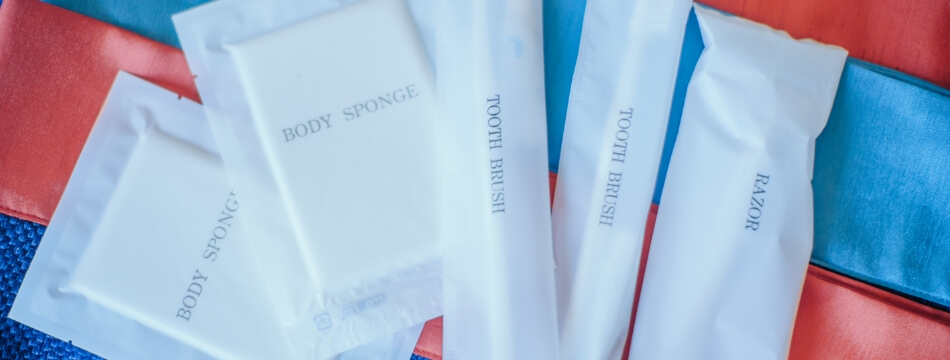 部屋着とアメニティ