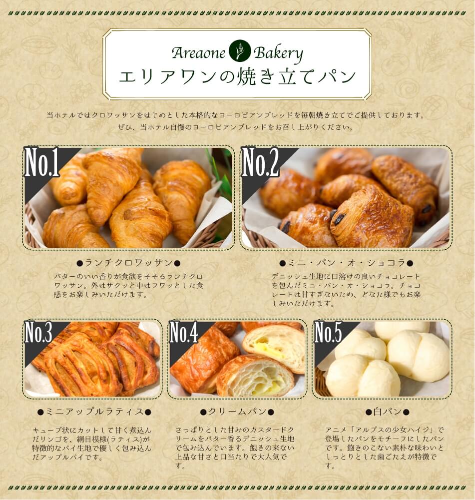 焼き立てパン