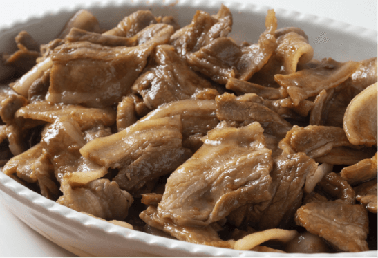人気メニュー!帯広名「豚丼」