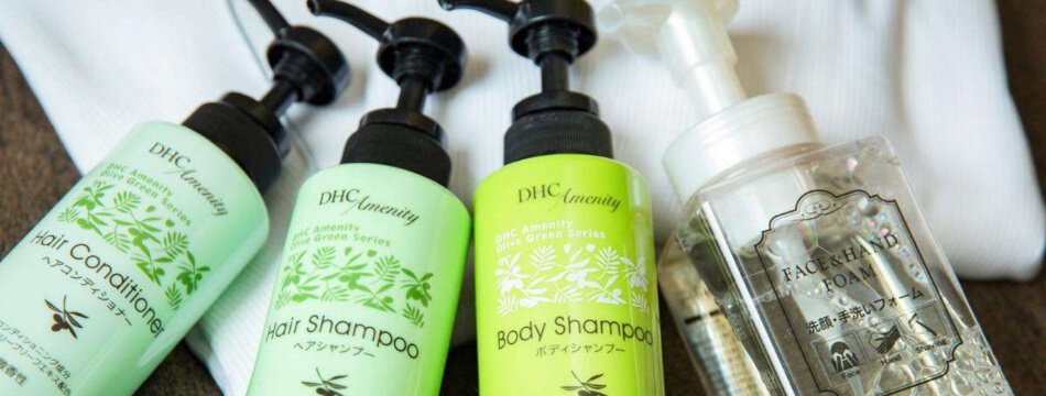 部屋着とアメニティ