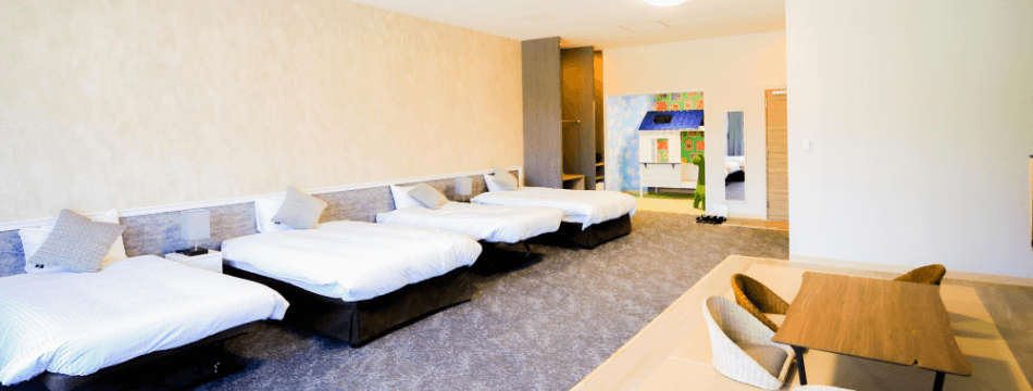 キッズルーム付きスーペリアツインルーム