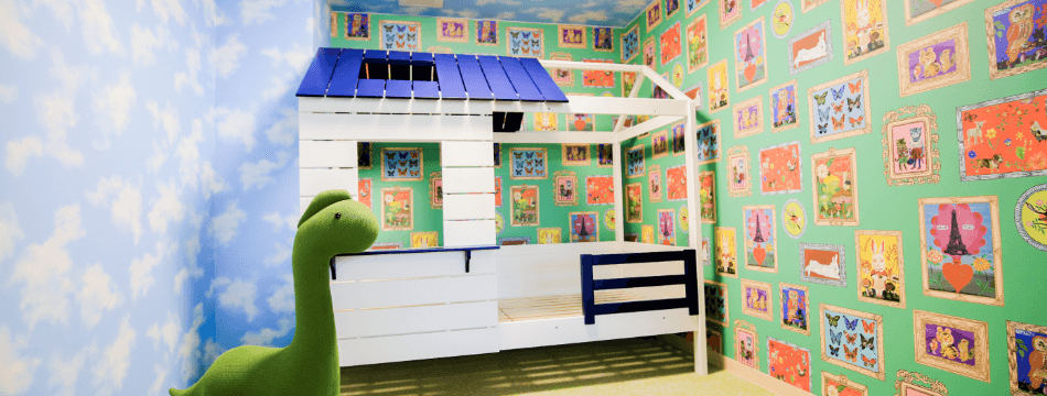 キッズルーム付きスーペリアツインルーム