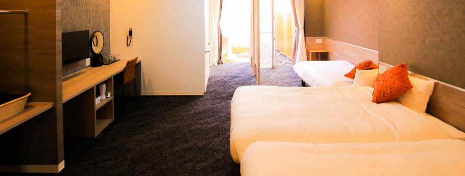 箱庭付ツインルーム